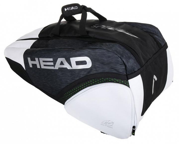 Head Djokovic 9R Super Combi Black White